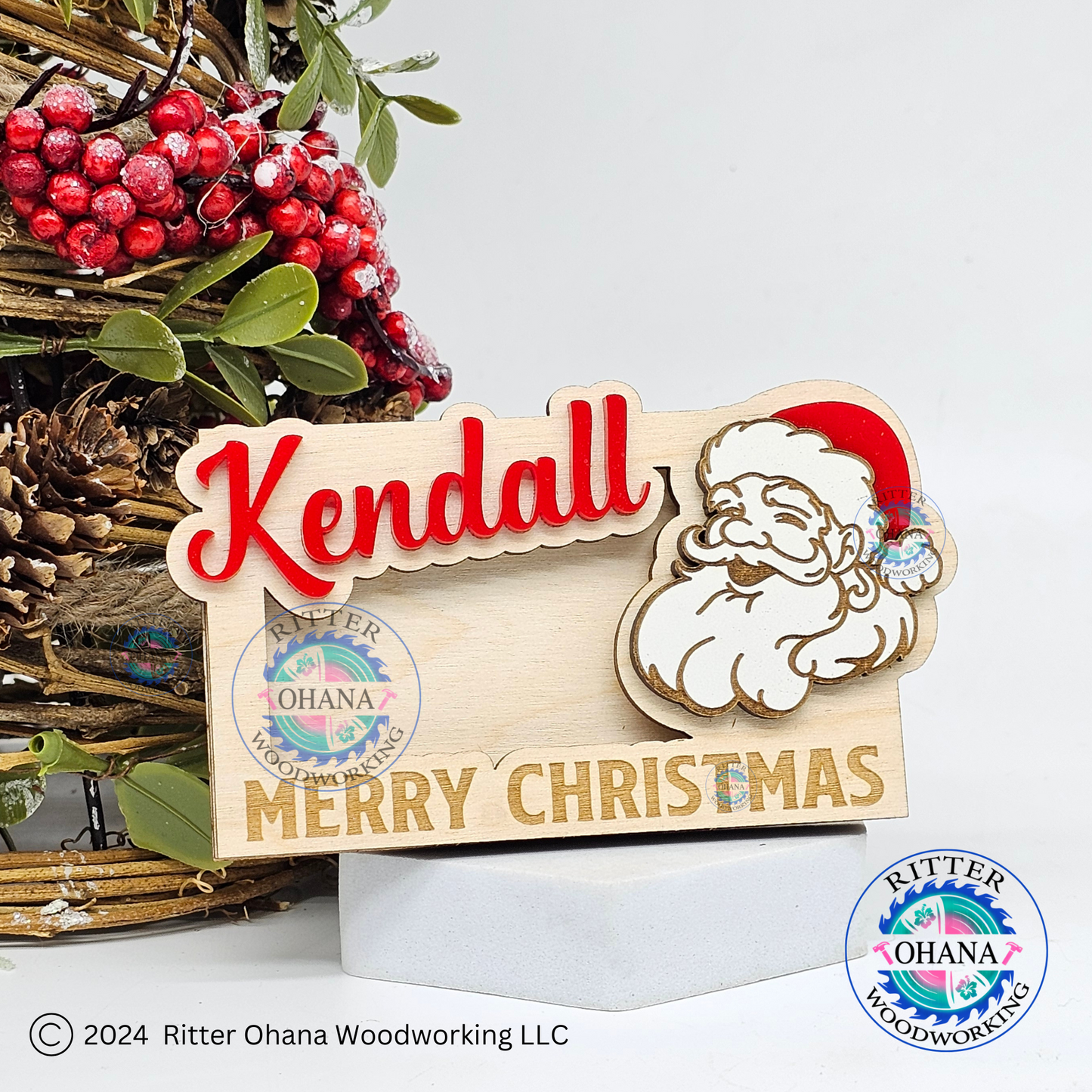 Christmas Santa Gift Card Holder