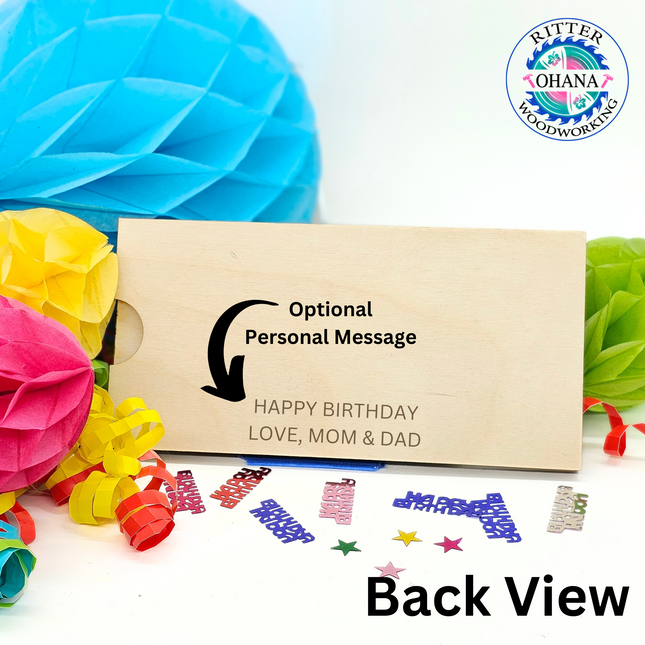 Birthday Cake Money Holder