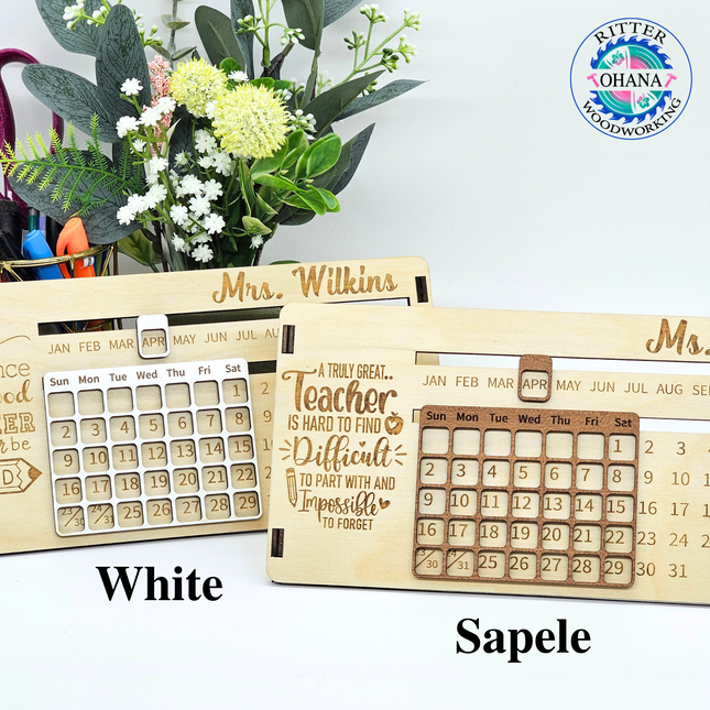 Teacher Perpetual Calendar