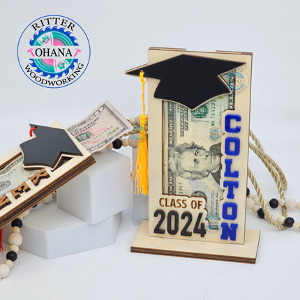 Graduation Money Holder (with tassel & stand)