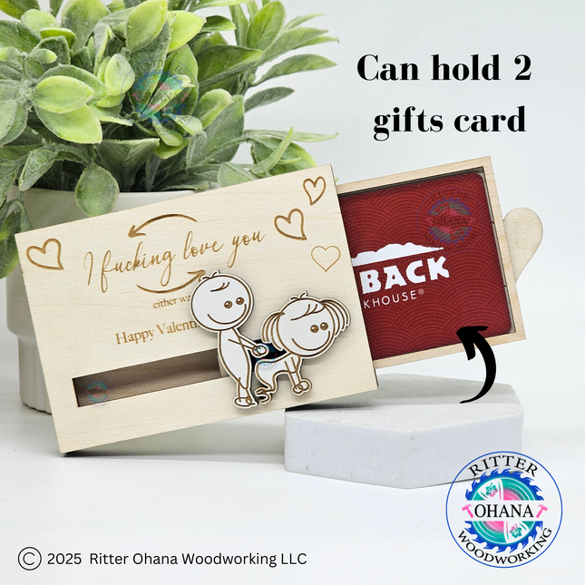 Valentine's Day Gift Card Holder