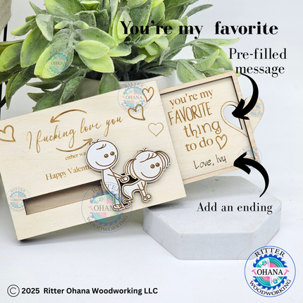Valentine's Day Gift Card Holder